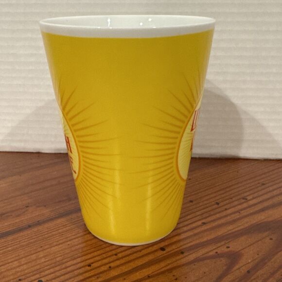 Live Laugh Love Tall Yellow And Red Coffee Mug 12 Oz By Zrike Everyday - Picture 2 of 6